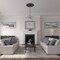 Ekena Millwork Attica Acanthus Leaf Ceiling Medallion (Canopies up to 3 1/4"), 30 1/8"OD x 1 1/2"P, Midnight Dream CM30ATMDF - alternate 3